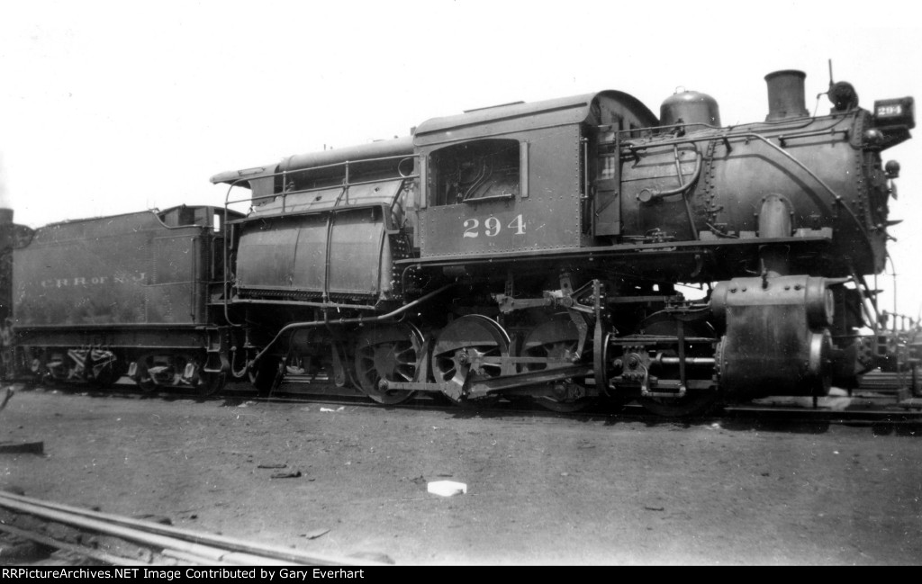 CNJ 0-8-0C #294 - Central RR of New Jersey